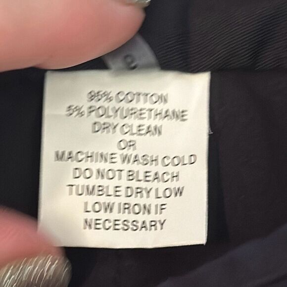 Trina Turk Black Capri Cropped Pants size 6 - Picture 6 of 7